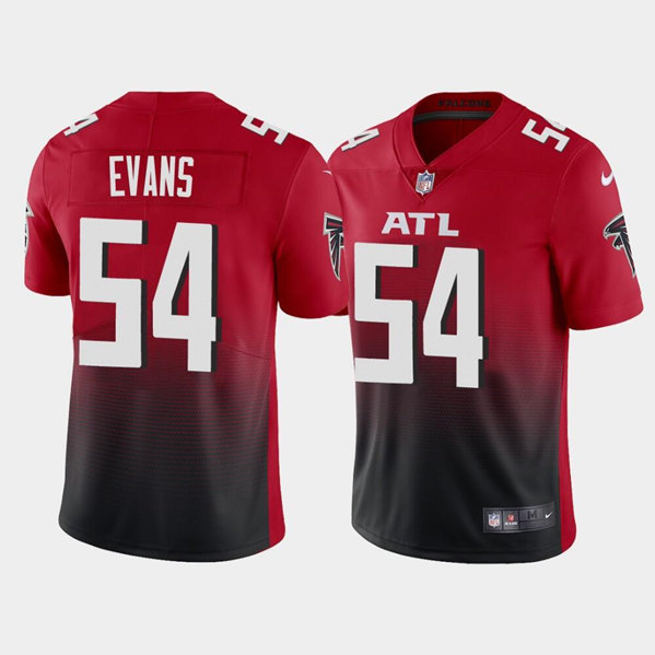 Atlanta Falcons #54 Rashaan Evans Red Vapor Untouchable Stitched Jersey