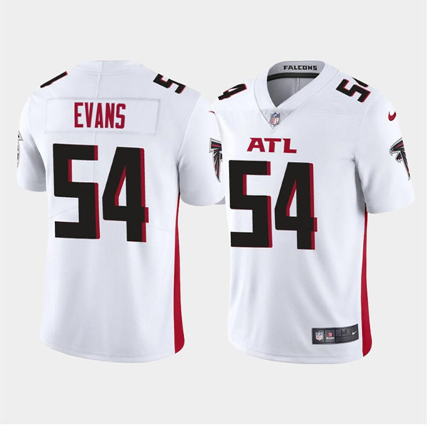 Atlanta Falcons #54 Rashaan Evans White Vapor Untouchable Stitched Jersey