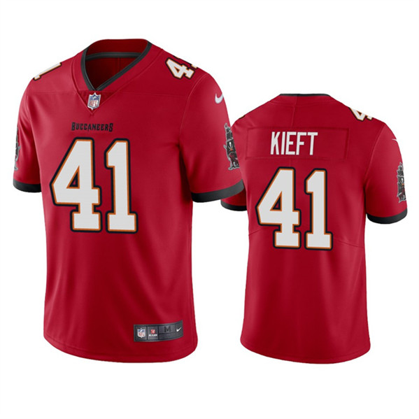 Tampa Bay Buccaneers #41 Ko Kieft Red Vapor Untouchable Limited Stitched Jersey