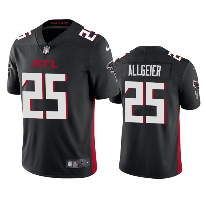Atlanta Falcons #25 Tyler Allgeier Black Vapor Untouchable Stitched Jersey