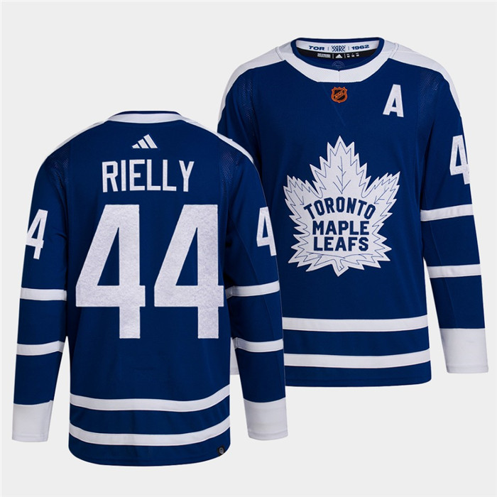 Toronto Maple Leafs #44 Morgan Rielly Blue 2022 Reverse Retro Stitched Jersey