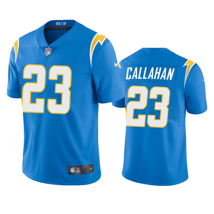 Los Angeles Chargers #23 Bryce Callahan Blue Vapor Untouchable Limited Stitched Jersey