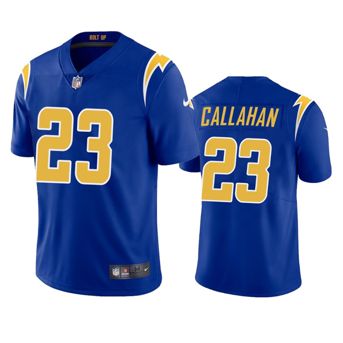 Los Angeles Chargers #23 Bryce Callahan Royal Vapor Untouchable Limited Stitched Jersey