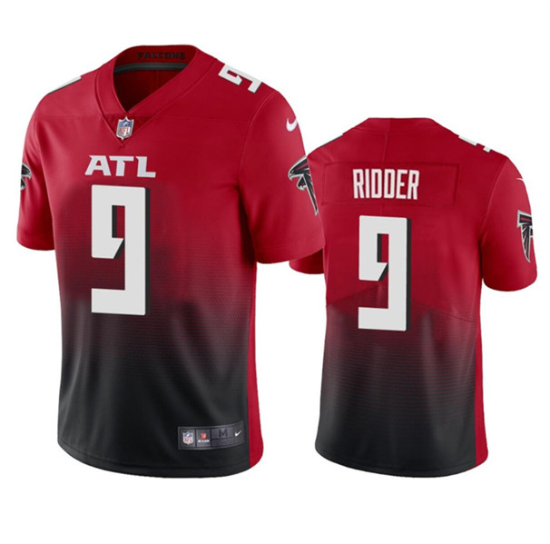 Atlanta Falcons #9 Desmond Ridder Red Black 2023 F.U.S.E. Vapor Untouchable Limited Stitched Jersey