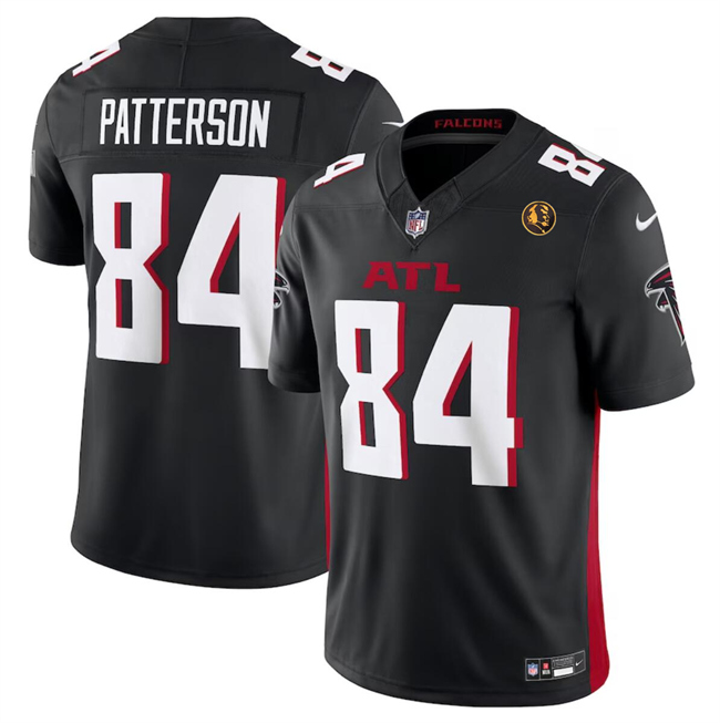 Atlanta Falcons #84 Cordarrelle Patterson Black 2023 F.U.S.E. With John Madden Patch Vapor Limited Stitched Jersey