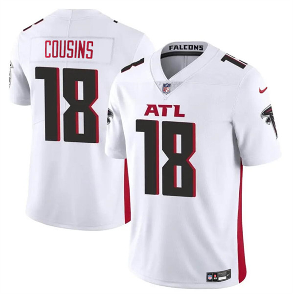Atlanta Falcons #18 Kirk Cousins White Vapor Untouchable Limited Stitched Jersey