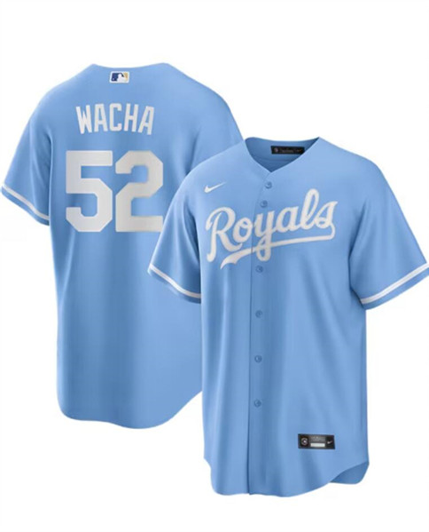 Kansas City Royals #52 Michael Wacha Light Blue Limited Cool Base Stitched Jersey