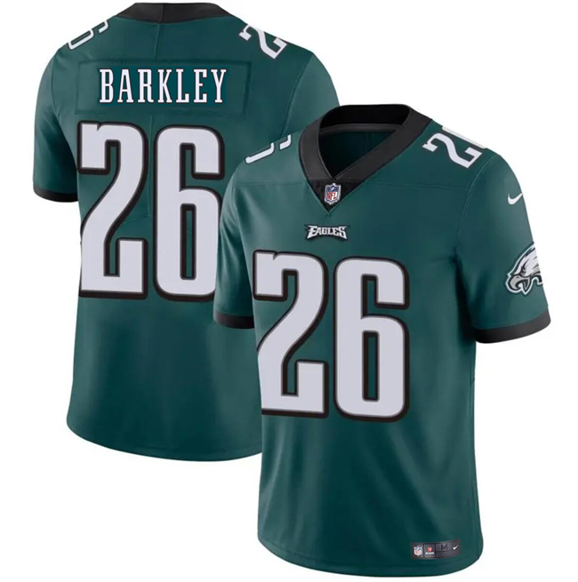 Philadelphia Eagles #26 Saquon Barkley Green Vapor Untouchable Limited Stitched Stitched Jersey