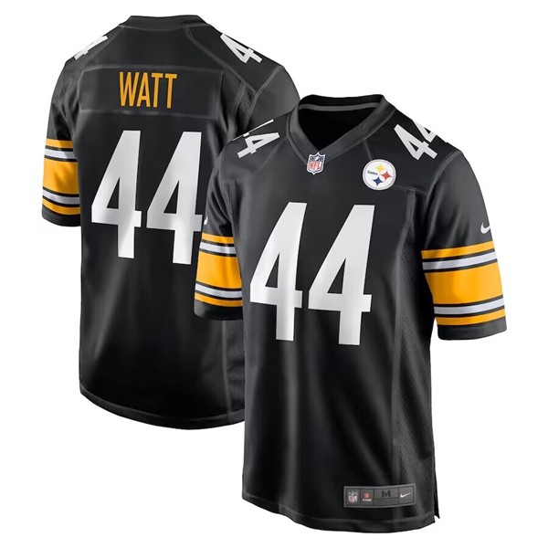 Pittsburgh Steelers #44 Derek Watt Black Stitched Game Jersey