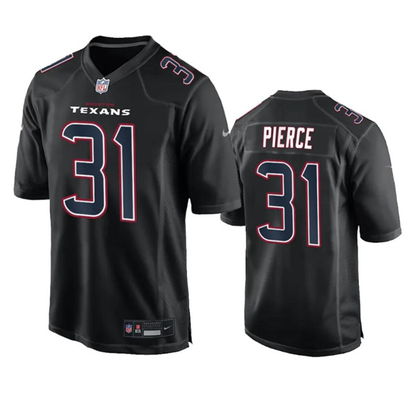 Houston Texans #31 Dameon Pierce Black Fashion Vapor Untouchable Limited Stitched Jersey