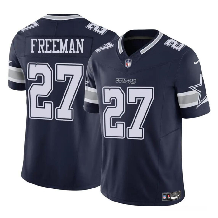 Dallas Cowboys #27 Royce Freeman Navy 2023 F.U.S.E Vapor Untouchable Limited Stitched Jersey