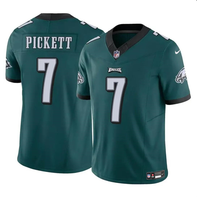 Philadelphia Eagles #7 Kenny Pickett Green 2023 F.U.S.E Vapor Untouchable Limited Stitched Jersey
