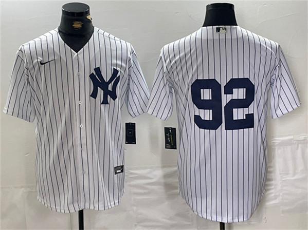 New York Yankees #92 Matt Krook White Cool Base Stitched Jersey
