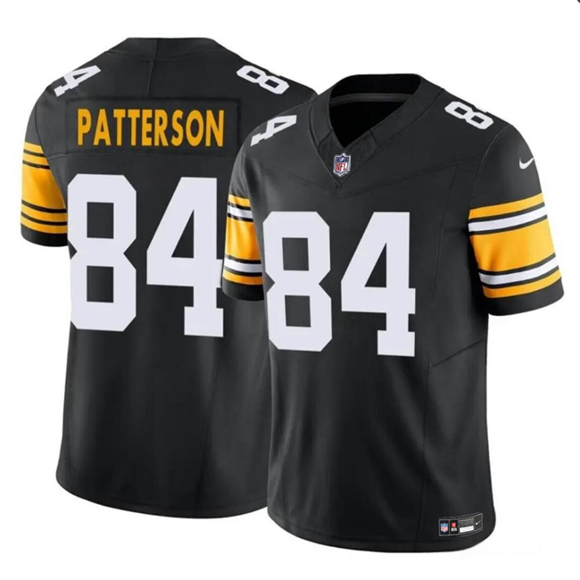 Pittsburgh Steelers #84 Cordarrelle Patterson Black 2024 F.U.S.E. Alternate Vapor Untouchable Limited Stitched Jersey