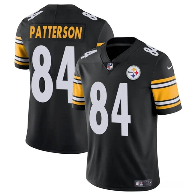 Pittsburgh Steelers #84 Cordarrelle Patterson Black Vapor Untouchable Limited Stitched Jersey
