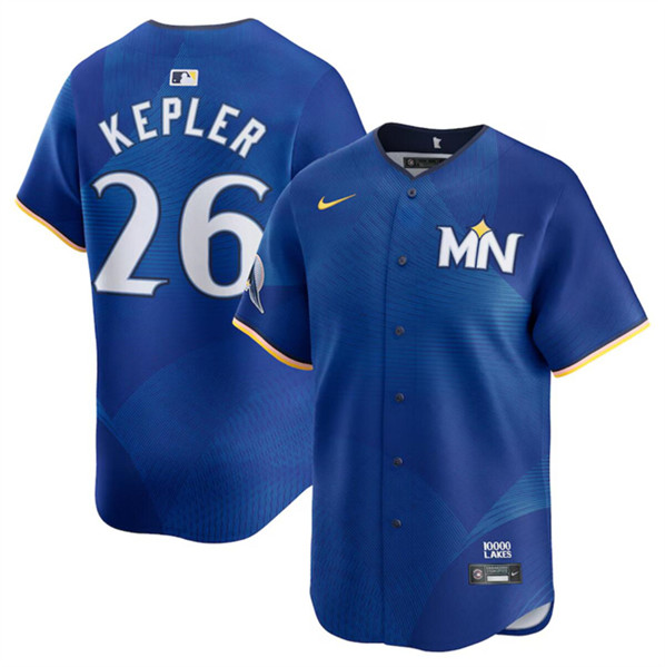 Minnesota Twins #26 Max Kepler Royal 2024 City Connect Limited Stitched Jersey