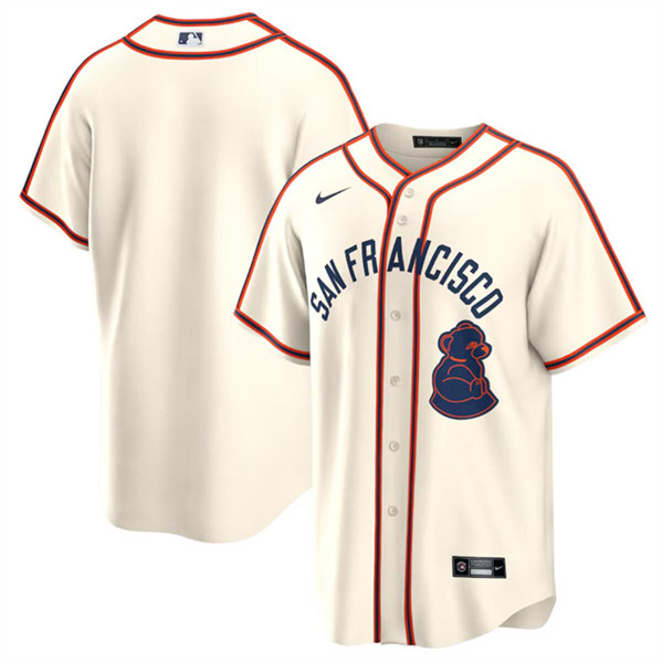 San Francisco Giants Blank Cream 2024 Rickwood Classic Stitched Jersey