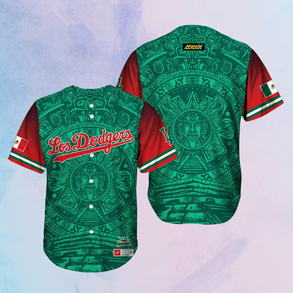 Los Angeles Dodgers 2024 Mexican Heritage Jersey