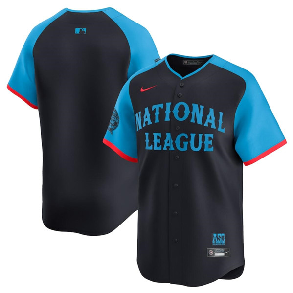National League Blank Navy 2024 All-Star Limited Stitched Jersey