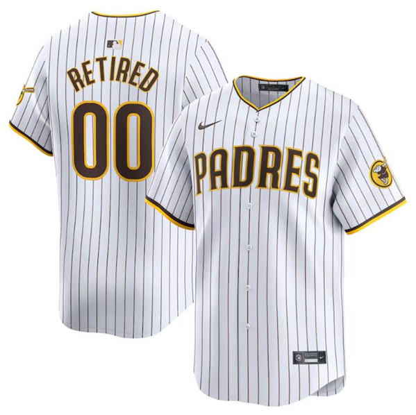 San Diego Padres Custom White 2024 Home Limited Stitched Jersey