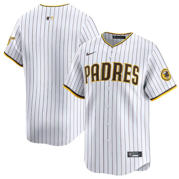 San Diego Padres Blank White 2024 Home Limited Stitched Jersey