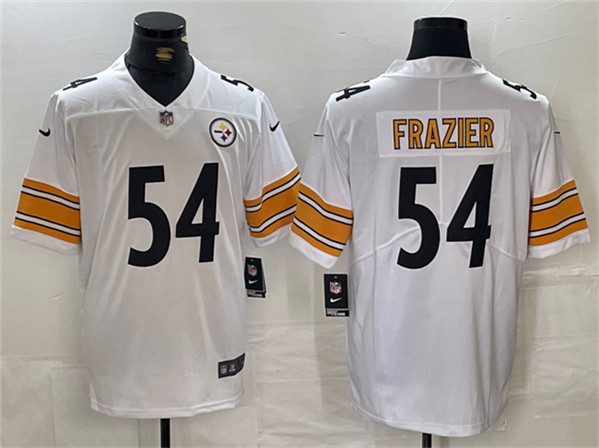 Pittsburgh Steelers #54 Zach Frazier White Vapor Untouchable Limited Stitched Jersey