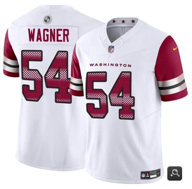 Washington Commanders #54 Bobby Wagner White 2023 F.U.S.E Vapor Limited Stitched Jersey