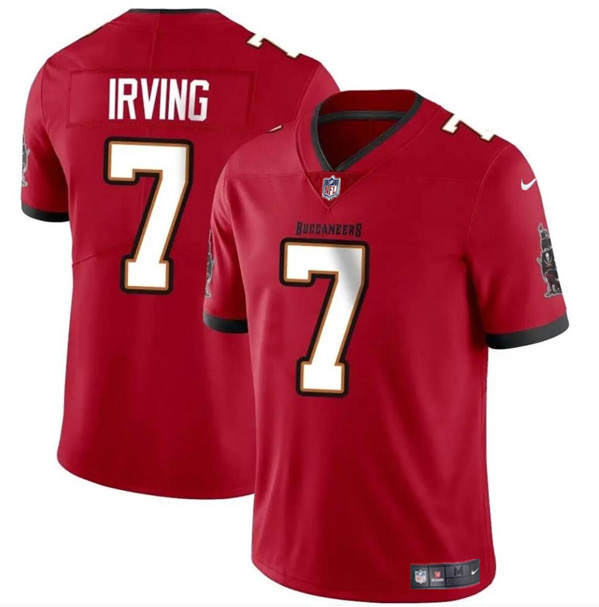 Tampa Bay Buccaneers #7 Bucky Irving Red Vapor Limited Stitched Jersey