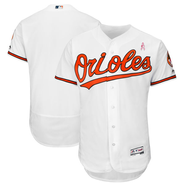 Baltimore Orioles White 2018 Mother's Day Flexbase Stitched Jersey