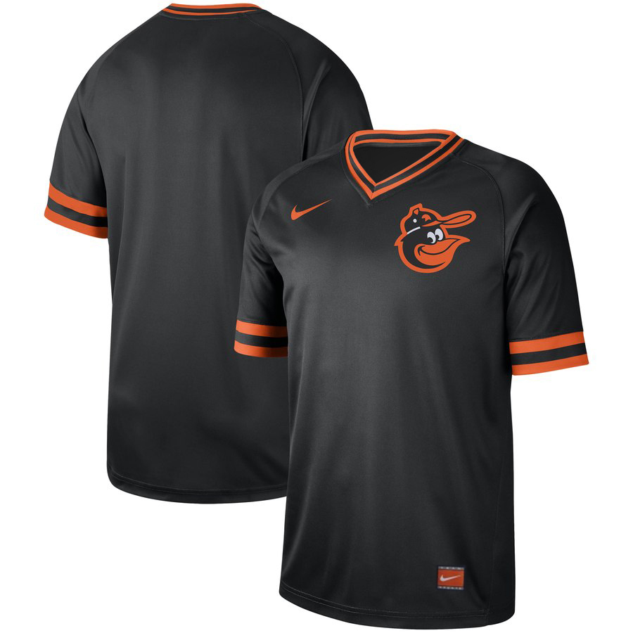 Baltimore Orioles Blank Navy Cooperstown Collection Legend Stitched Jersey