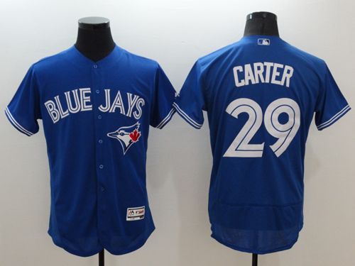 Blue Jays #29 Joe Carter Blue Flexbase Authentic Collection Stitched Jersey