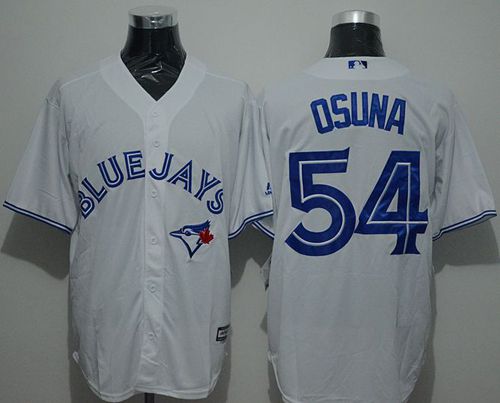 Blue Jays #54 Roberto Osuna White New Cool Base Stitched Jersey