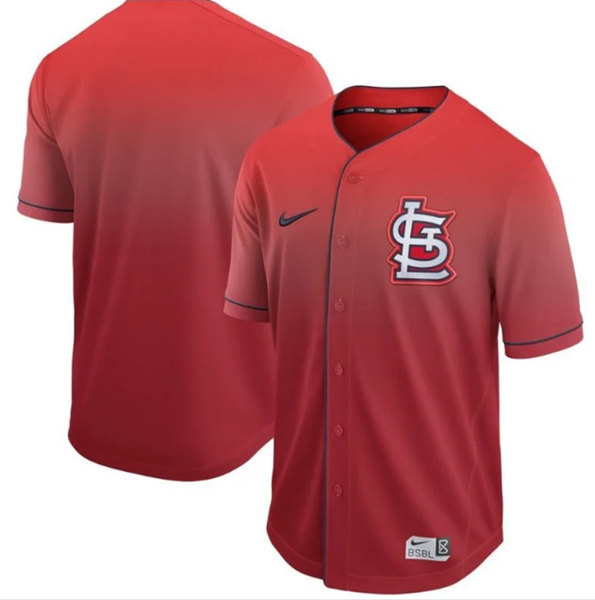 St. Louis Cardinals Blank Red Cool Base Drift Edition Stitched Jersey