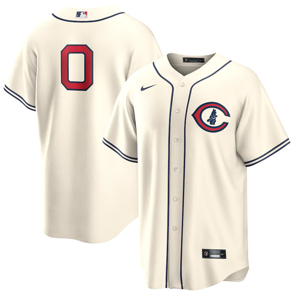 Chicago Cubs #0 Marcus Stroman Cream 2022 Field Of Dreams Cool Base Stitched Baseball Jersey