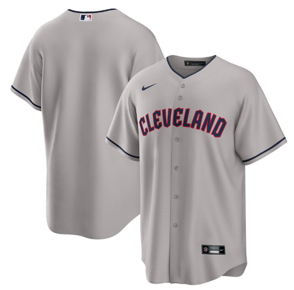 Cleveland Guardians Gray Cool Base Stitched Baseball Jersey