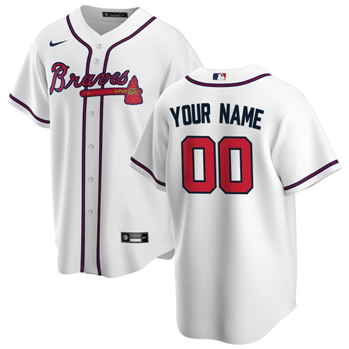 Atlanta Braves Customized Stitched MLB Jersey