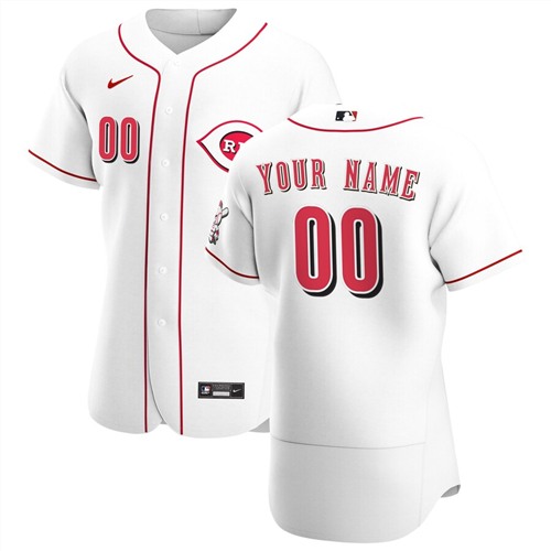 Cincinnati Reds Customized Authentic Stitched MLB Jersey