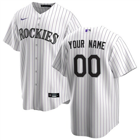 Colorado Rockies Customized Stitched MLB Jersey