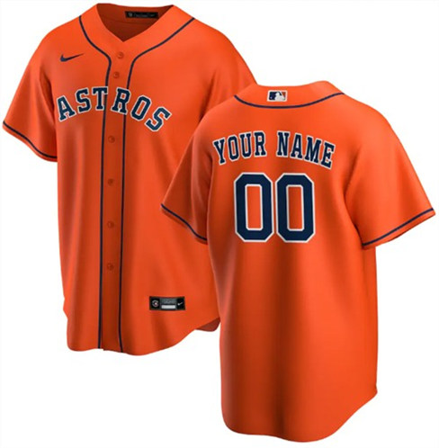 Houston Astros Customized Stitched MLB Jersey