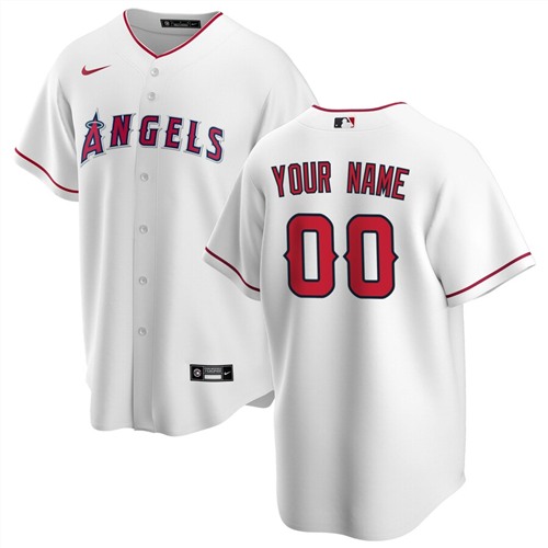 Los Angeles Angels Customized Stitched MLB Jersey