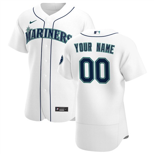 Seattle Mariners Customized Authentic Stitched MLB Jersey