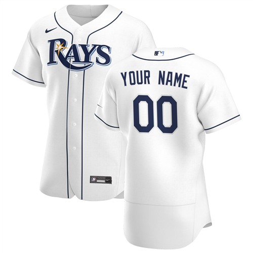Tampa Bay Rays Customized Authentic Stitched MLB Jersey