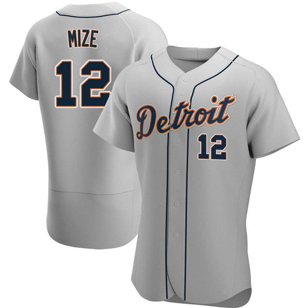 Detroit Tigers #12 Casey Mize Stitched Jersey