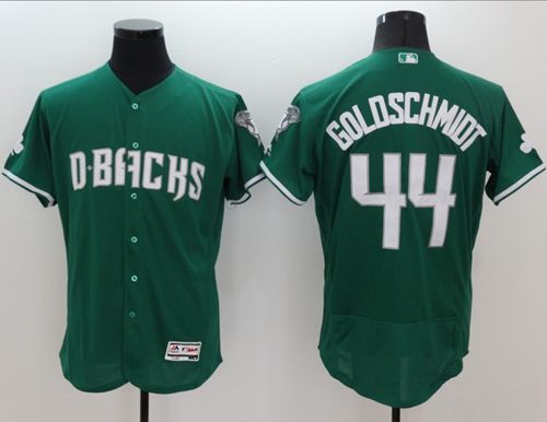 Diamondbacks #44 Paul Goldschmidt Green Celtic Flexbase Authentic Collection Stitched Jersey