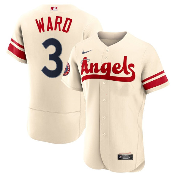 Los Angeles Angels #3 Taylor Ward 2022 Cream City Connect Flex Base Stitched Jersey
