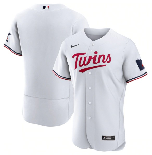 Minnesota Twins White 2023 Flex Base Stitched Jersey