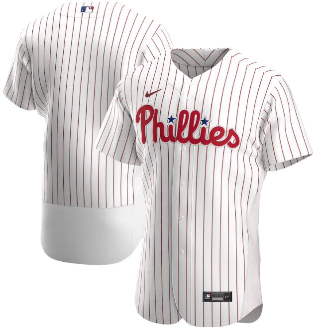 Philadelphia Phillies White Flex Base Stitched Jersey