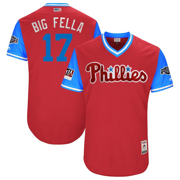 Philadelphia Phillies #17 Rhys Hoskins 
