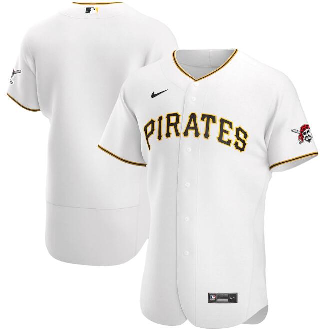 Pittsburgh Pirates White Flex Base Stitched Jersey