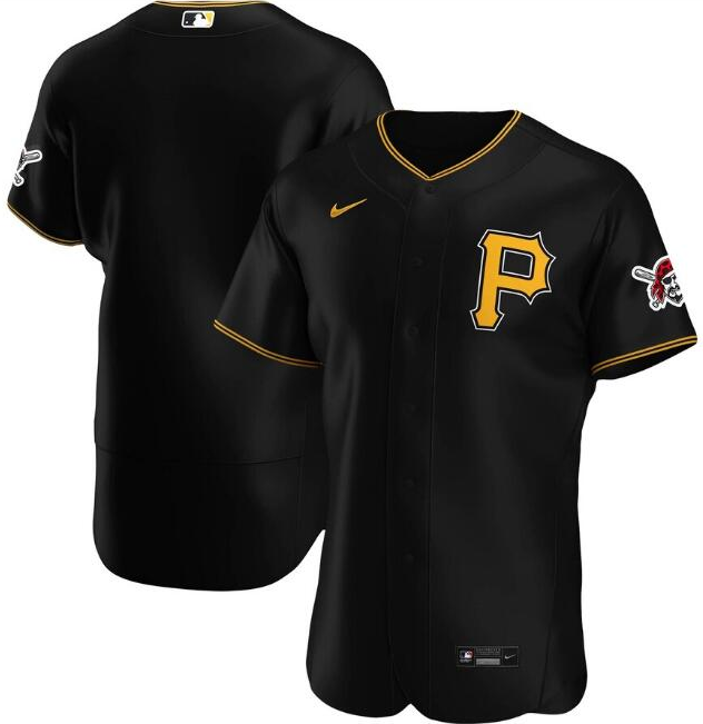 Pittsburgh Pirates Black Flex Base Stitched Jersey